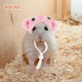 thumbnail image 4 of KALLORY Accesorio Sombrero Rosa Para Mascotas Pequeñas Con Ajustable Y Material Liviano, 4 of 8