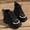 Black, variant on LvhaoGJOB Ankle Boots for Kids Lace-Up Design Side Zipper ankle boots short boots All Season Footwear