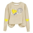 thumbnail image 1 of Timegard Sweatshirt for Women Print Drop Shoulder Crewneck Pullover Fall Casual Comfy Long Sleeve Tops, 1 of 4