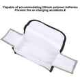 thumbnail image 1 of Fireproof Bag, Fireproof Explosion Proof Battery  Bag Silver Color  For Outdoor Silver, 1 of 8