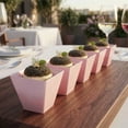 thumbnail image 6 of Restaurantware-8 Ounce Large Kova Cups, 100 Disposable Dessert Tumbler - Lids Sold Separately, Sturdy, Powder Pink Plastic Appetizer Cups, For Mousse, Layered Cakes At Catered Events, 6 of 7
