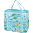 thumbnail image 1 of Mesh Beach Bag, Extra Large Beach Tote with Zipper Pocket Pool Bag for Cruise/Swim/Vacation Essentials, 1 of 8