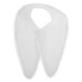 thumbnail image 1 of Cuello falso desmontable, elegante, cuello de media camisa, cuello falso desmontable, cuello falso redondo para mujeres y niñas., 1 of 7