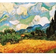 thumbnail image 3 of Vincent Van Gogh "Wheat Fields With Cypresses" FRAMED ART Generic, 3 of 3