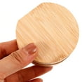 thumbnail image 2 of 2 espejos compactos portátiles de madera, espejo de maquillaje plegable, espejo de viaje de bambú, espejo de tocador pequeño de mano para bolso de bolsillo y mesa., 2 of 6
