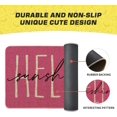 thumbnail image 6 of Pink Hello Sunshine Summer Decorative Doormat, Seasonal Spring Holiday Low-Profile Floor Mat Switch Mat for Indoor Outdoor 17 x 29 Inch, 6 of 6
