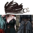 thumbnail image 2 of lanema Elegant Knotted Dress Waist Belt Rope Waistband For Women Retro Styles Body Waist Chain Perfect For Casual Date Outfit, 2 of 13