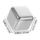 thumbnail image 2 of IDEANATEGRATE 1Jgo Reutilizables De Acero Inoxidable Para Whisky Con Enfriamiento Plata, 2 of 8