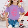 thumbnail image 2 of Bouquet Cute Printed Girls' Solid Color Casual Top, 2 of 4