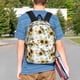 thumbnail image 4 of Easygdp Sunflowers Leaves And Birds Mochila Ligera de 15 Pulgadas para Estudiantes, Mochila Cómoda para la Escuela y Viajes, Correas Ajustables, 4 of 6