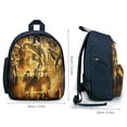 thumbnail image 5 of Goosebumps Backpacks Bookbag Casual Daypack Backpacks for Travel Work Camping Office, 5 of 6