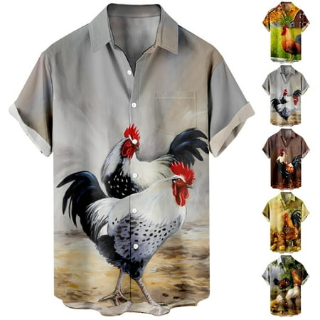 

Youth Beach Hawaii Shirts Comfortable Polyester Clothing Apparel Regular & Big Man Sizes