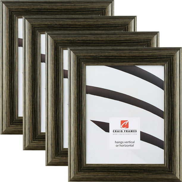 Craig Frames Dakota N, Black Tan Oak Picture Frame, 14x18 Inch, Set of