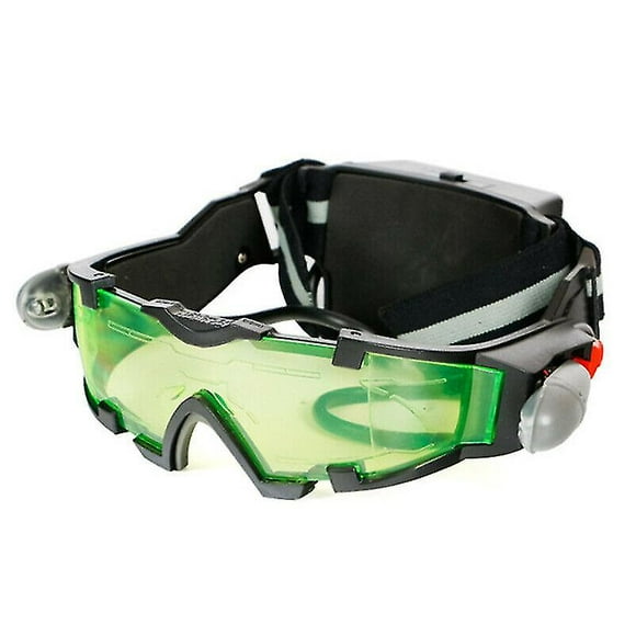 Kids Spy Night Vision Goggles, Adjustable Led Night Green Lens Glasses Ct - Sfygv