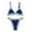 BU2, variant on Cathalem Women's High Waisted Bikini Sets Sporty Two Piece Swimsuits Color Block Cheeky High Cut Bathing Suits (BK1,M)