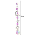 thumbnail image 2 of Cristal Wind Chime Prism Catchers Adorno Cortina Hogar Jardín Colgante (B), 2 of 2