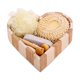 thumbnail image 4 of Set De Baño 5 Piezas En Caja Corazón De Madera Para SPA Corporal Y De Pies, 4 of 9