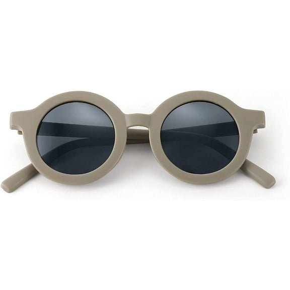 FEISEDY Cute Round Sunglasses for Kids Girls Boys Babies UV400 Protection Pecfect for Outdoor Activities or Gifts B2788