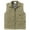 Khaki, variant on Women's Safari Vest with Covered Oversized Pockets