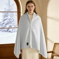 thumbnail image 3 of ZZHZGZ Canada Clearance Sale Heated Shawl Usb Powered Fast Heating Blanket Cape Washable Heating Wrap For, 3 of 5