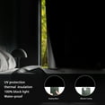 thumbnail image 2 of Luxmo Portable Blackout Shades Travel Window Blackout Curtains, 100% Blackout Material Temporary Blackout Blinds for Baby Nursery, Bedroom, Dorm Room, Travel or Office Use, 2 of 7