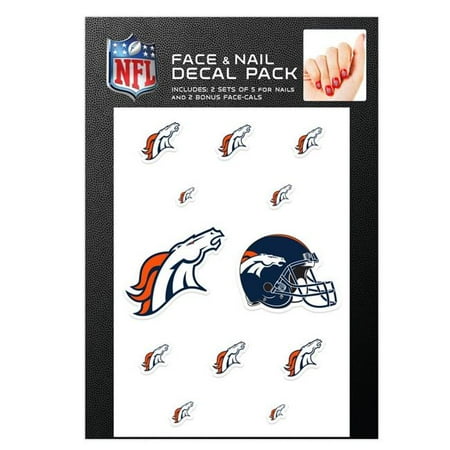 Wraft 652405571 Denver Broncos Nail Cals