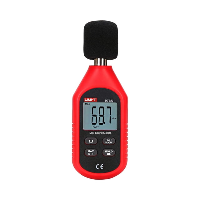 Medidor electrónico de ruido Unilide UT353, medidor de decibelios domésticos