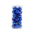 thumbnail image 3 of Hvmvliv Christmas Balls Ornaments (24pcs) Christmas Balls 8Cm Wide Christmas Hanging Pendants Shatterproof Colored Christmas Plastic Balls Christmas Supplies C, 3 of 3