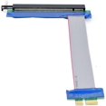 thumbnail image 2 of Yazoeia CY PCI-E Express 1x to 16x Extension Flex Cable Extender Converter Riser Card Adapter 20cm CJC912-16738, 2 of 9