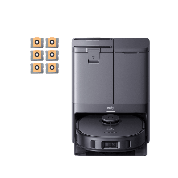 eufy X10 Pro Omni Robot Vacuum   6-Pack Large Capacity Dust Bags