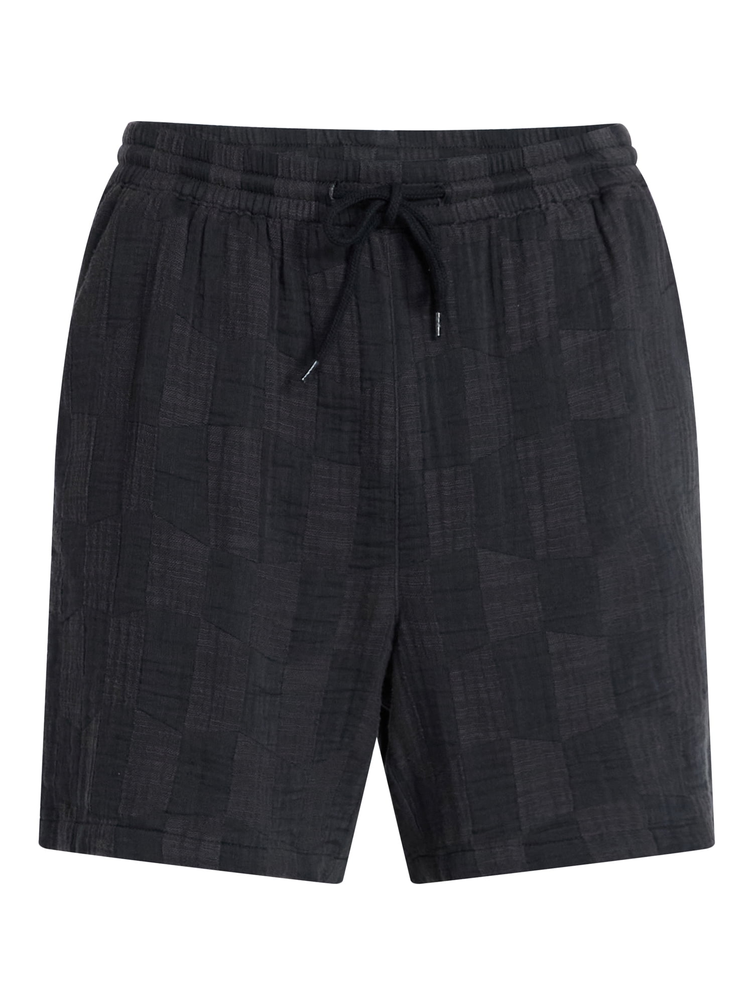 No Boundaries Check Gauze Shorts, 6.5" Inseam, Men's XS-5XL