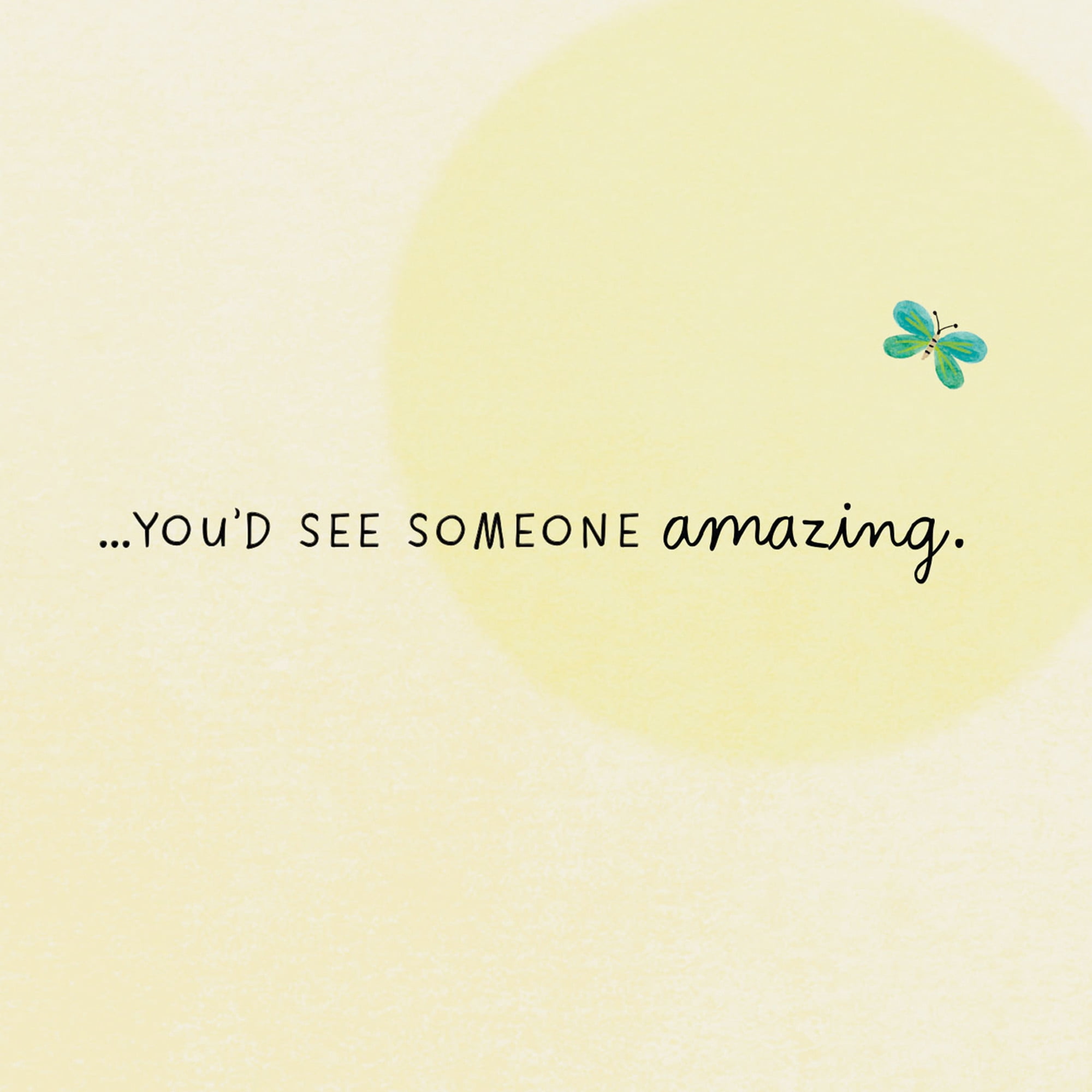 Hallmark Encouragement Card (You Are Amazing)