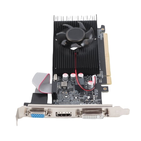 Laptop Accessories Laptop Accessories Graphics Card, Computer Graphics Card 2GB DDR3 64BIT PCI E 700MHz Core Frequency for Video Editing for 10 11