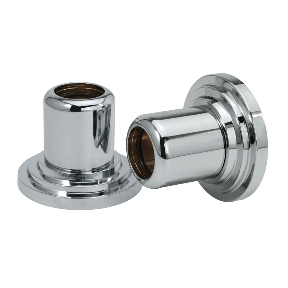 Shower Wall Flange Pair, Chrome