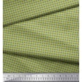 thumbnail image 3 of Soimoi Brown Silk Fabric Geometric Abstract Decor Fabric Printed Yard 42 Inch Wide, 3 of 3