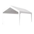 thumbnail image 3 of 12x20ft Carport Replacement Canopy Cover, Waterproof & UV Protected Tarp with 76 Elastic Buckles Suit for Garage Shelter, Frame is Not Included, 3 of 17