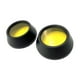 thumbnail image 4 of 2 piezas de protección para faros antiniebla de motocicleta, cubierta para faros antiniebla de motocicleta, lente de luz de giro amarillo, 4 of 9