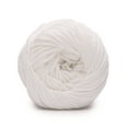 thumbnail image 3 of Peaches & Creme Solid 4 Medium Cotton Yarn, White 2.5oz/70.9g, 120 Yards, 3 of 5
