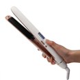 thumbnail image 3 of Rizador de pelo Plancha de pelo Calentamiento rápido Pantalla digital LCD Herramienta de peinado WhiteUS Enchufe 110-240V, 3 of 14