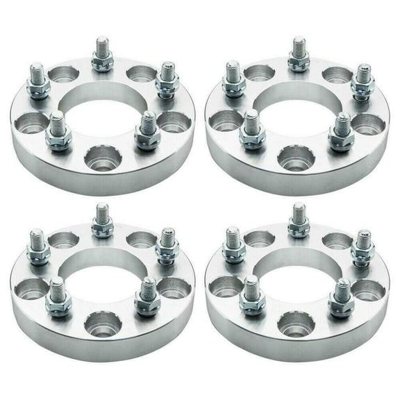 Geelife 4Pcs 1" Wheel Spacers Adapters 5x5 to 5x4.75 12x1.5 For 1994-1997 Chevy Impala