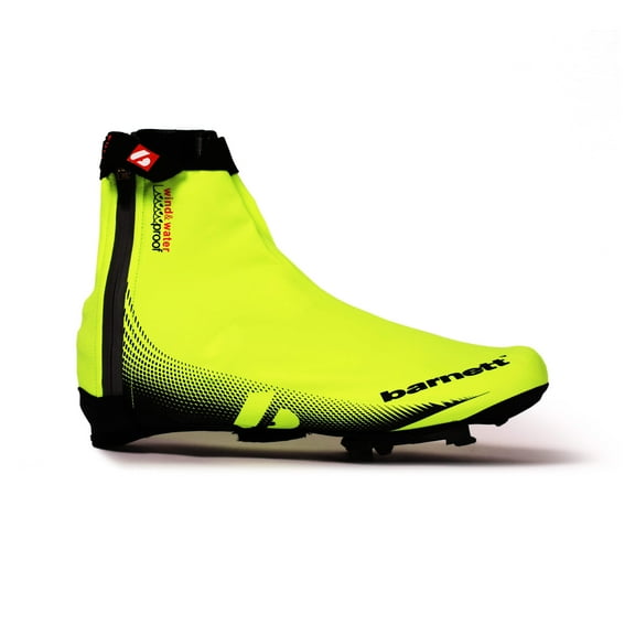 Barnett BSP-05 Cycling Overshoes, Warm And Water-Repellent, Yellow, S