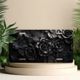 thumbnail image 4 of License Plate, Black Rose Ensemble Decorative Front,Personalized Stainless Steel License Plate Cover For Men Women,12.2" X 6.2", 4 of 6