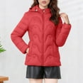 thumbnail image 2 of Fewfanhot Winter Clothing for Women Quilted Jacket Lightweight Padding Coat with Pockets, Regular, 2 of 9
