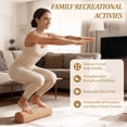 thumbnail image 5 of Eolstice Balances Board, Foot Strengthener and Resistance Band, Balancing Equipment with Workout Roller and Massage Ball for Adults, Kids, Pilates, Fitness, 5 of 9