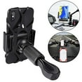 thumbnail image 3 of EeaseCA Bike Travel Navigate Holder Mobile Phone Bracket Anti-fall Silicone Strap Motorcycle Bike Outdoor Riding Stand (Black), 3 of 7