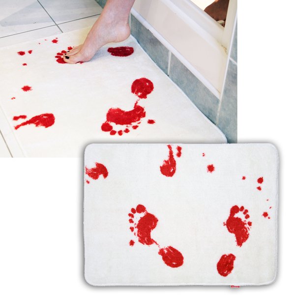 Blood Bath Bathmat / Bath Mat (Size 28" x 20")