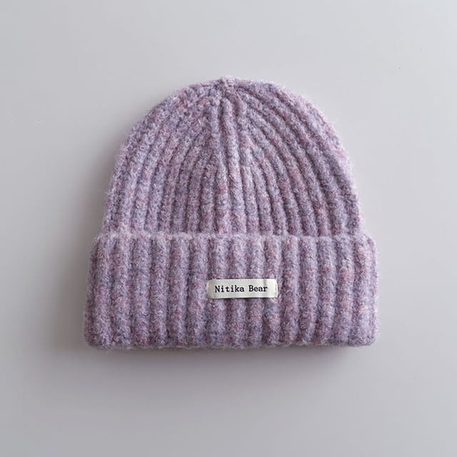 YUNAFFT Bonnet Alphabet pour Enfants Chaud Décontracté Extérieur Hiver Style Ludique de Rue