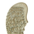 thumbnail image 5 of DecMode White Wooden Carved Wings Bird Wall Decor (2 Count), 5 of 9