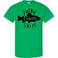 thumbnail image 3 of Inktastic Lucky Fishing Shirt Fish T-Shirt, 3 of 5