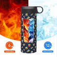 thumbnail image 6 of Picia Fastfood Pattern 18oz Sports Insulated Kettle With Straw Insulated Water Bottle For Running Hiking Cycling Climbing Men'S Woman Insulated Water Bottle, 6 of 8